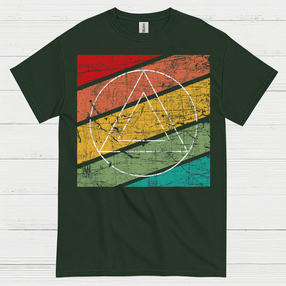 Vintage Recovery Symbol T Shirt
