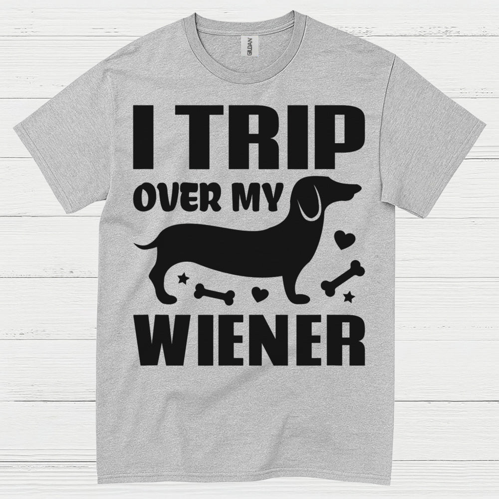 Life Is Better With A Dachshund Colorful Silhouette T Shirt