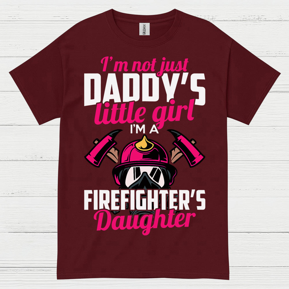 Firefighter’s Daughter Daddy’s Little Girl T Shirt
