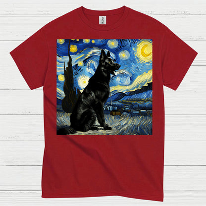 Loyal Dog Art T Shirt