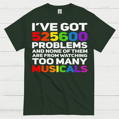 I’ve Got 525600 Problems Musical T Shirt