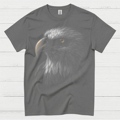 Majestic Bald Eagle Portrait Wildlife Freedom T Shirt