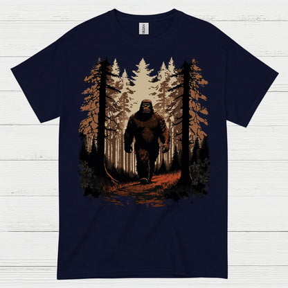 Forest Walk Bigfoot T Shirt