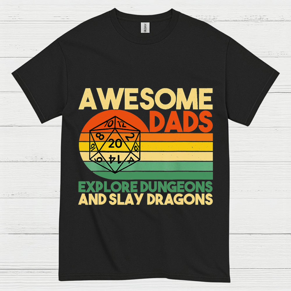 Awesome Dads Dragon T Shirt
