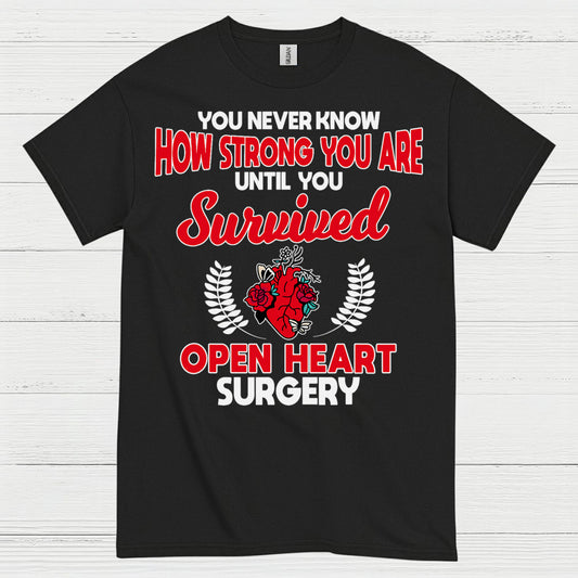 Survived Open Heart Surgery T Shirt