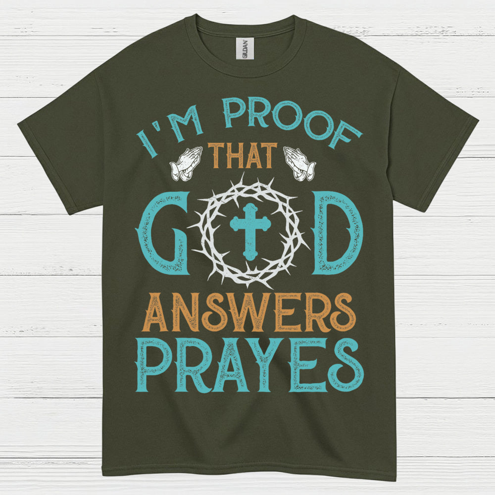 God Answers Prayers Christian T Shirt