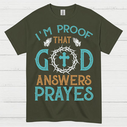 God Answers Prayers Christian T Shirt
