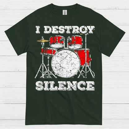 Silence Slayer Drum T Shirt