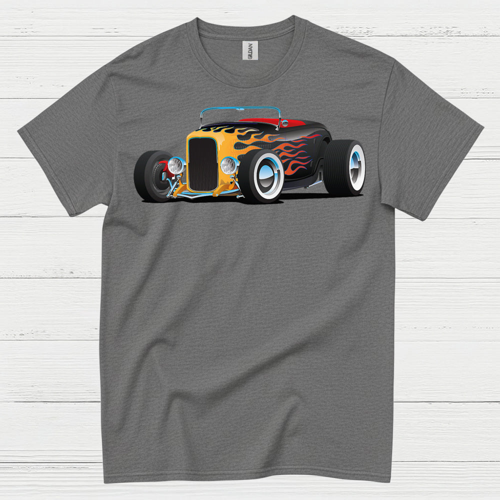 Flame Hot Rod T Shirt