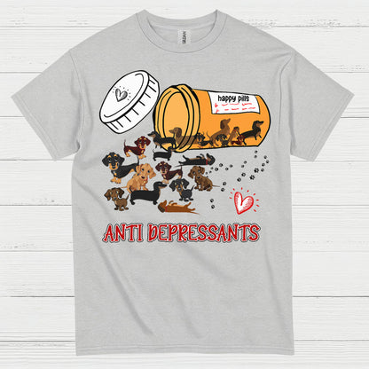 Anti Depressants Dog T Shirt