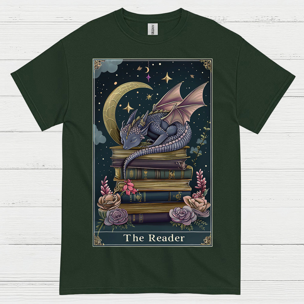The Reader Dragon T Shirt