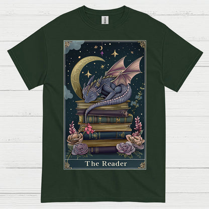 The Reader Dragon T Shirt