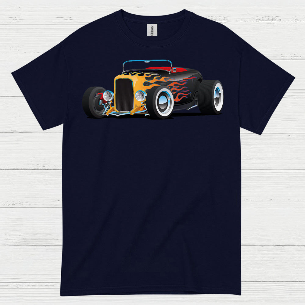 Flame Hot Rod T Shirt