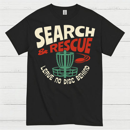 Search And Rescue Disc Golf T Shirt