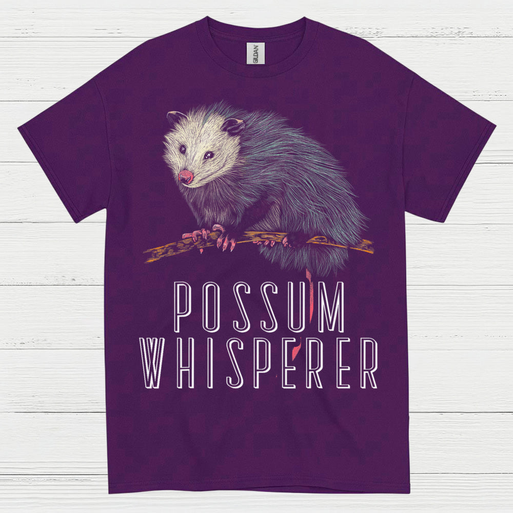 Possum Whisperer Wildlife Humor T Shirt