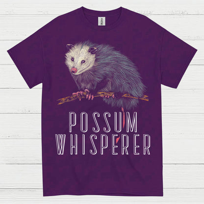 Possum Whisperer Wildlife Humor T Shirt