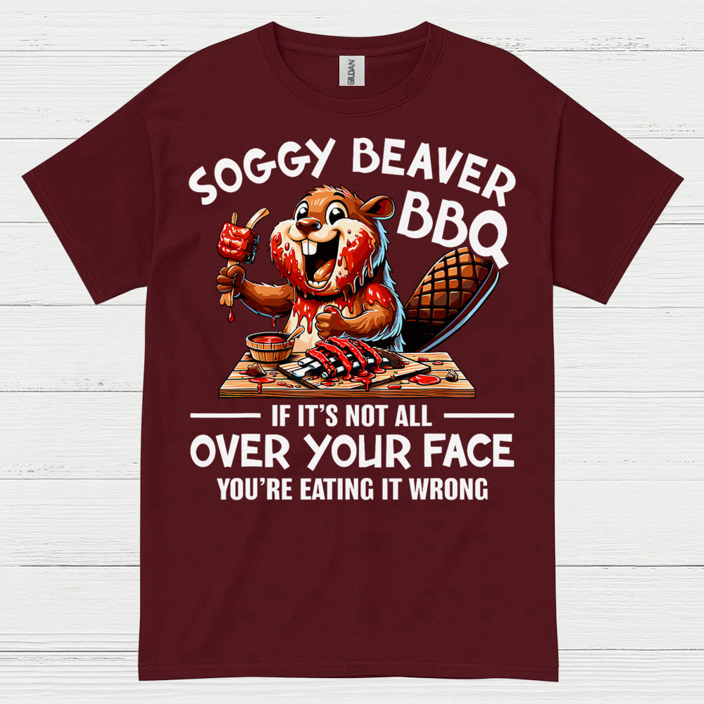 Soggy Beaver BBQ T Shirt
