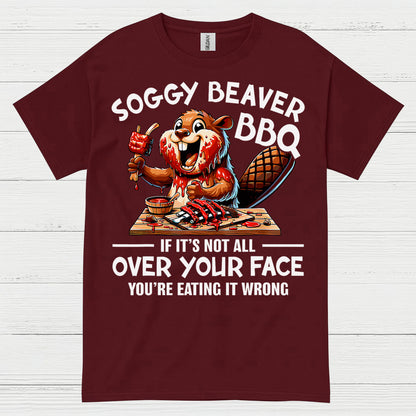 Soggy Beaver BBQ T Shirt