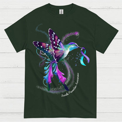 Hummingbird Awareness Message T Shirt