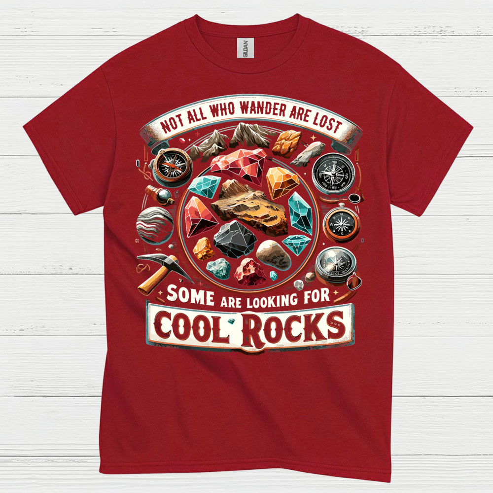 Not All Who Wander Are Lost Rock T Shirt