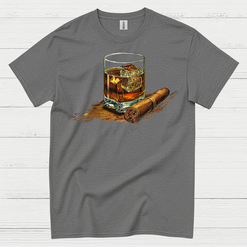 Whiskey And Cigar Classic T Shirt