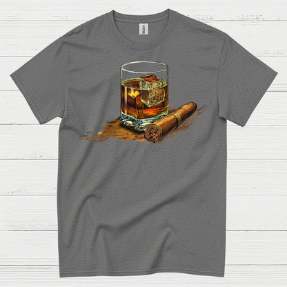 Whiskey And Cigar Classic T Shirt
