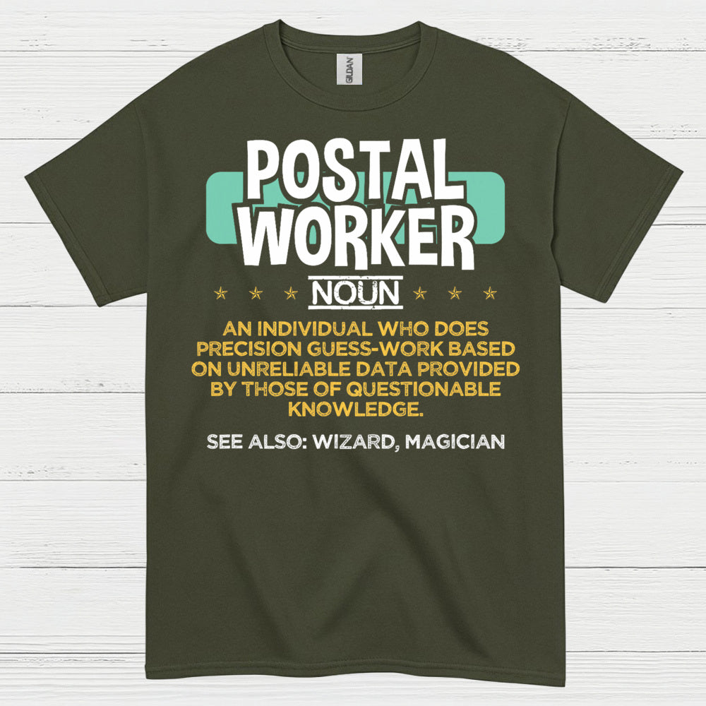 Postal Worker Noun T Shirt
