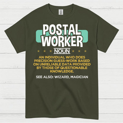 Postal Worker Noun T Shirt