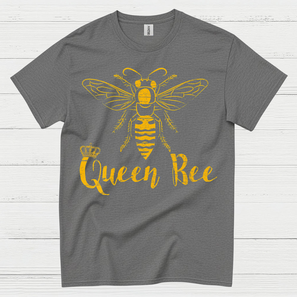 Queen Bee Vintage Bee Lover T Shirt