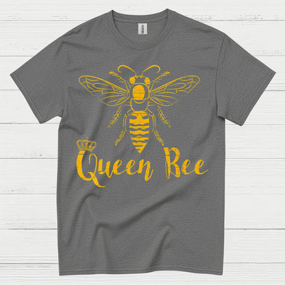 Queen Bee Vintage Bee Lover T Shirt
