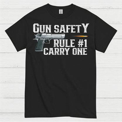 Gun Safety Rule Carry One Tactical T Shirt