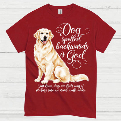 Dog Spelled Backwards Is God T Shirt