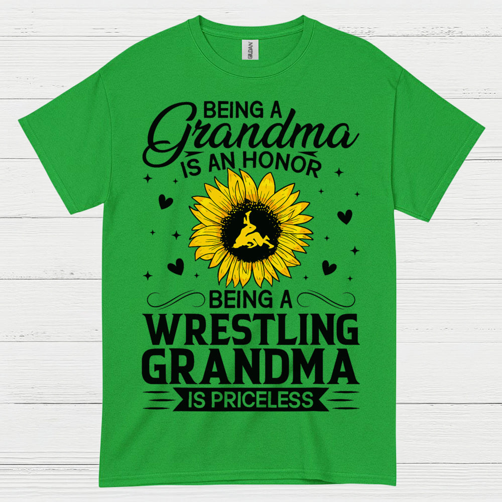 Being a Wrestling Grandma Is Priceless T Shirt