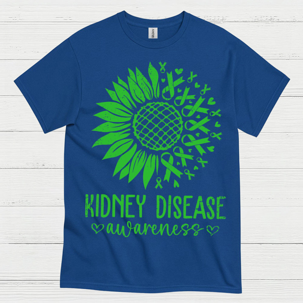 Kidney Disease Awareness Sunflower Hope T Shirt