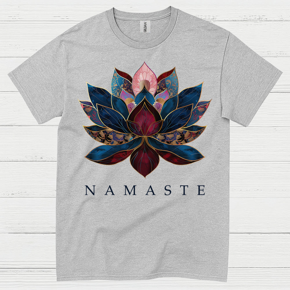 Namaste Lotus Yoga T Shirt