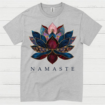 Namaste Lotus Yoga T Shirt