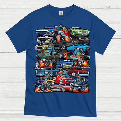 Classic Muscle Cars Collection T Shirt