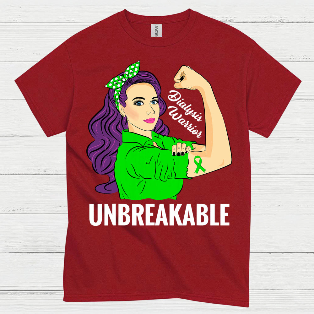 Dialysis Warrior Unbreakable Strength T Shirt