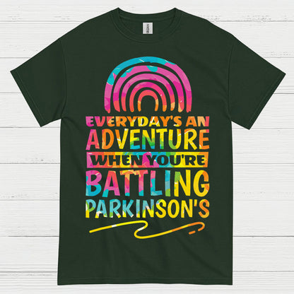 Everyday’s An Adventure Battling Parkinson’s Quote T Shirt