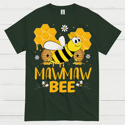 Mawmaw Bee Cute Grandma T Shirt