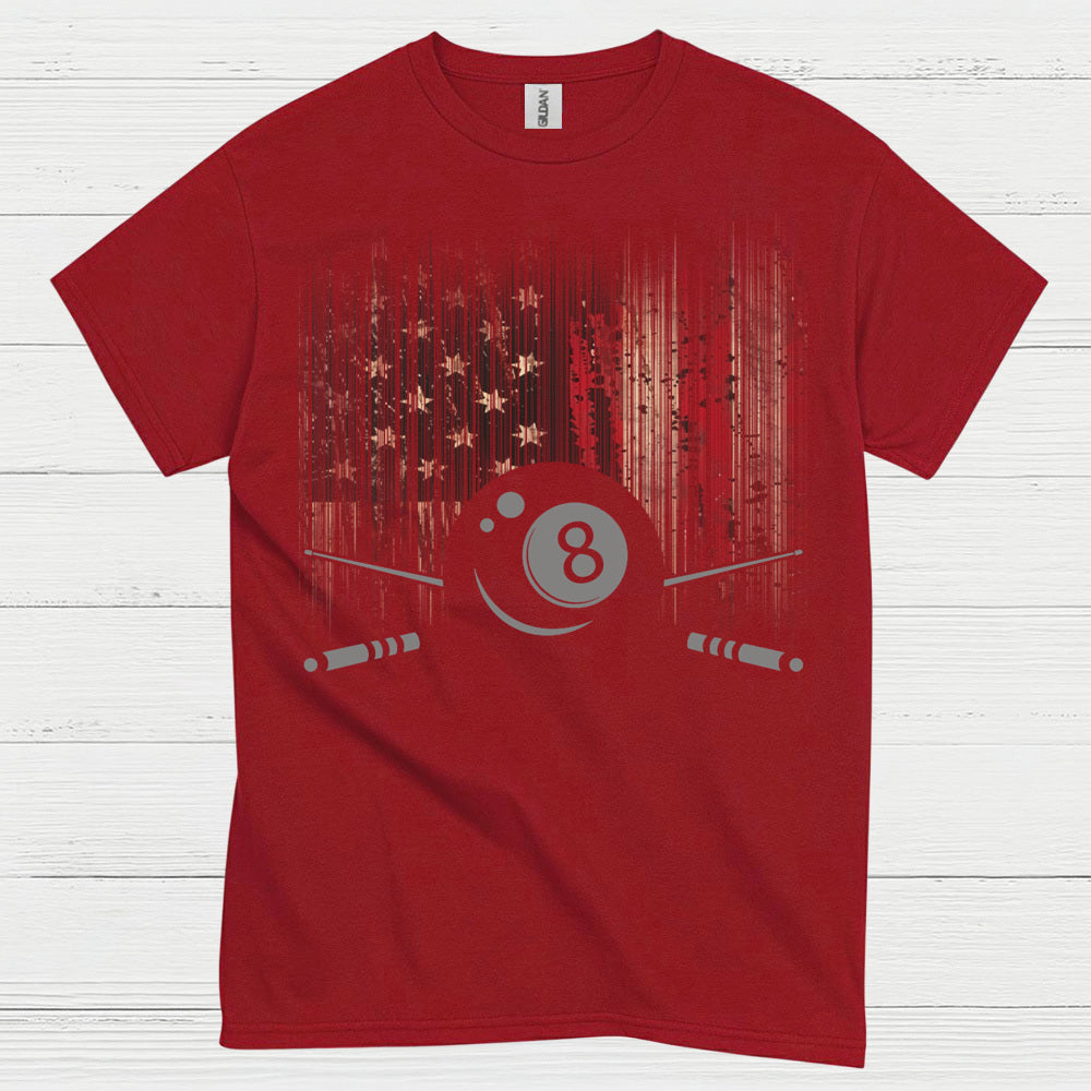 Vintage 8 Ball American Pool T Shirt