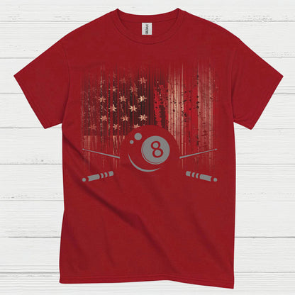 Vintage 8 Ball American Pool T Shirt