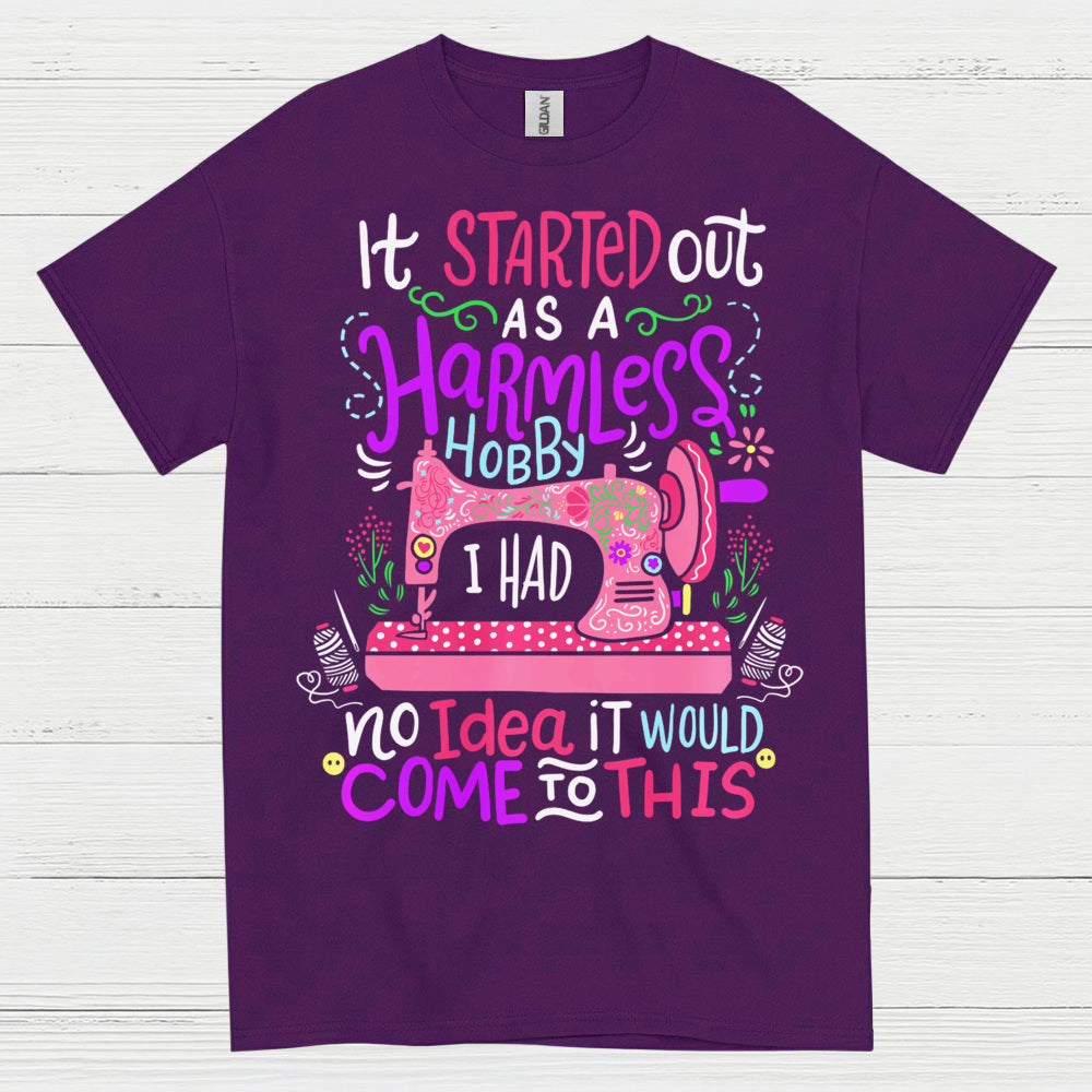 Colorful Harmless Hobby Sewing T Shirt