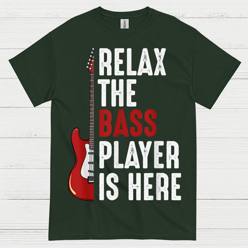 Relax Bass Player T Shirt