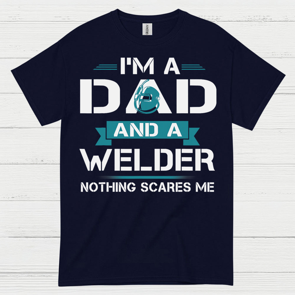 Dad And Welder Pride T Shirt