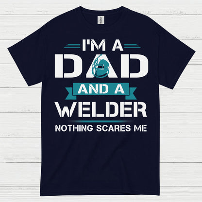 Dad And Welder Pride T Shirt