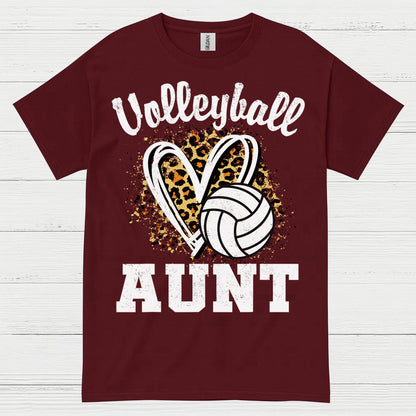 Volleyball Aunt T Shirt