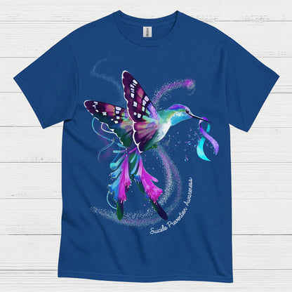 Hummingbird Awareness Message T Shirt