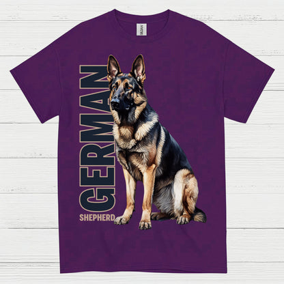 German Shepherd Classic Loyal Dog T Shirt