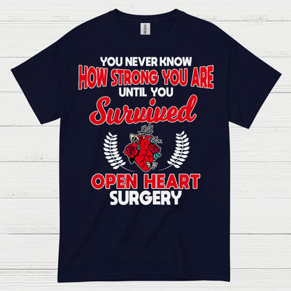 Survived Open Heart Surgery T Shirt